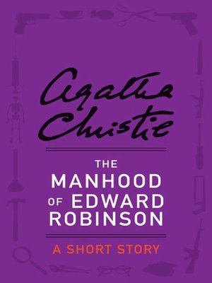 cover image of The Manhood of Edward Robinson